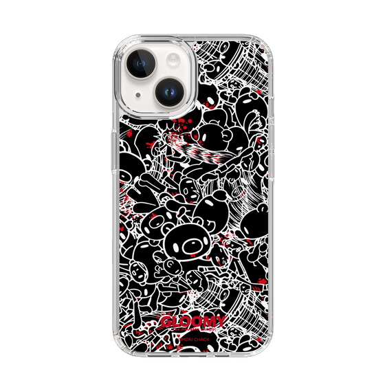 Slim Protection Case［ Gloomy - Pattern - Black ］