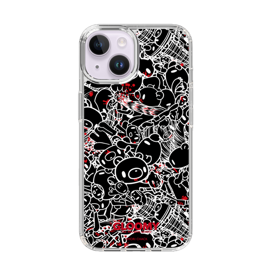 Slim Protection Case［ Gloomy - Pattern - Black ］