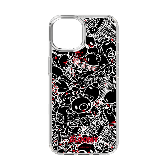 Slim Protection Case［ Gloomy - Pattern - Black ］