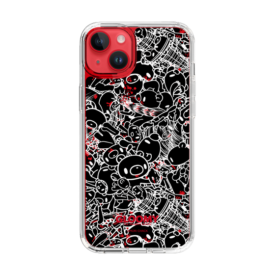 Slim Protection Case［ Gloomy - Pattern - Black ］