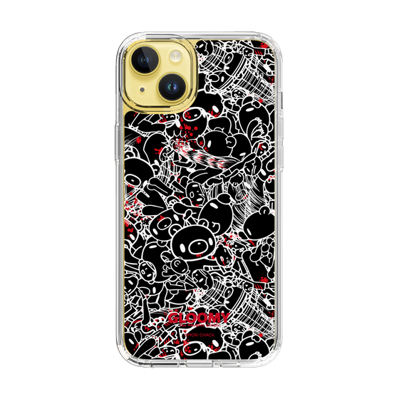 Slim Protection Case［ Gloomy - Pattern - Black ］