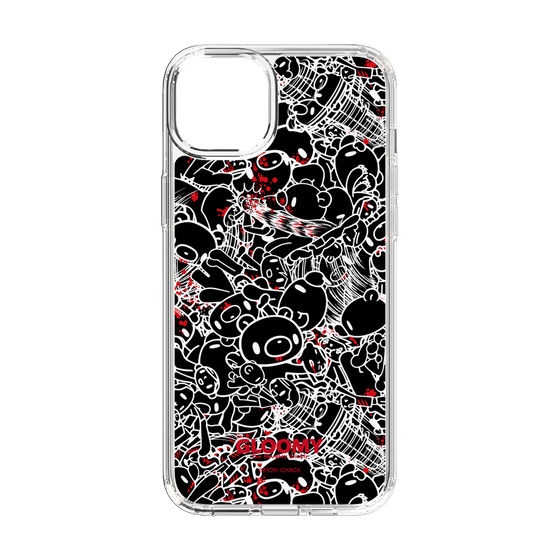 Slim Protection Case［ Gloomy - Pattern - Black ］