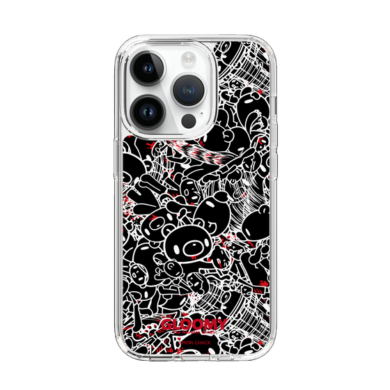 Slim Protection Case［ Gloomy - Pattern - Black ］