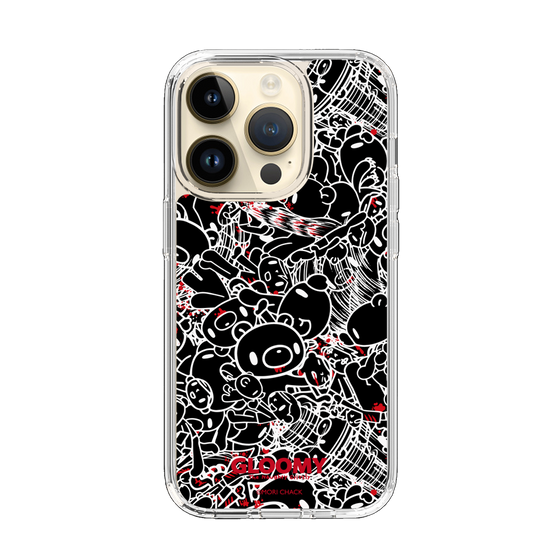 Slim Protection Case［ Gloomy - Pattern - Black ］