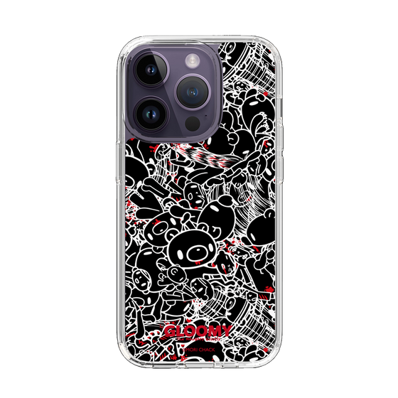 Slim Protection Case［ Gloomy - Pattern - Black ］