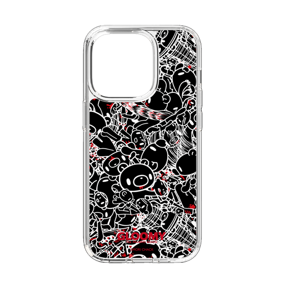 Slim Protection Case［ Gloomy - Pattern - Black ］