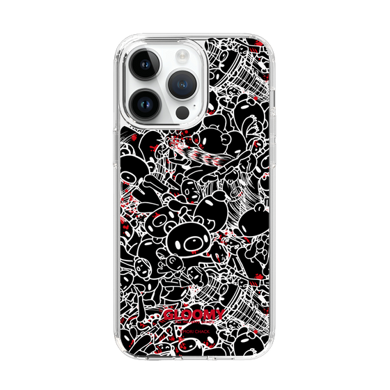 Slim Protection Case［ Gloomy - Pattern - Black ］