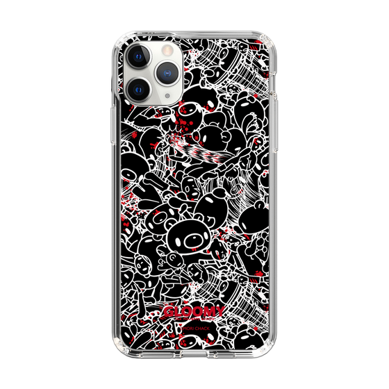 Slim Protection Case［ Gloomy - Pattern - Black ］