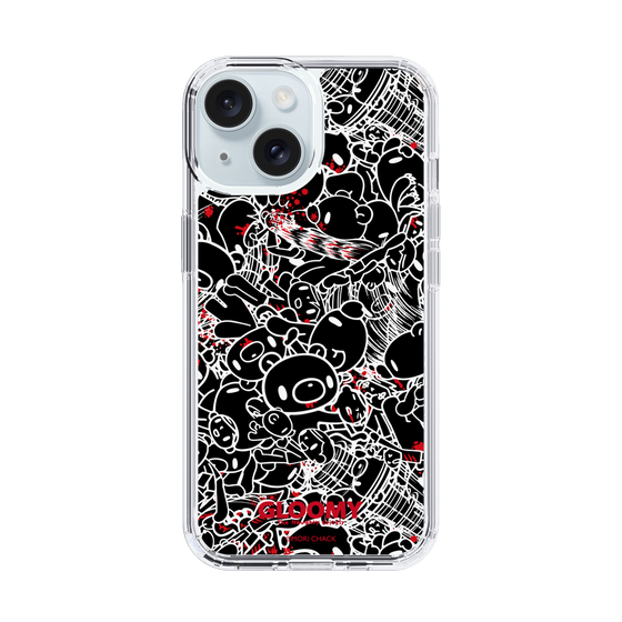 Slim Protection Case［ Gloomy - Pattern - Black ］