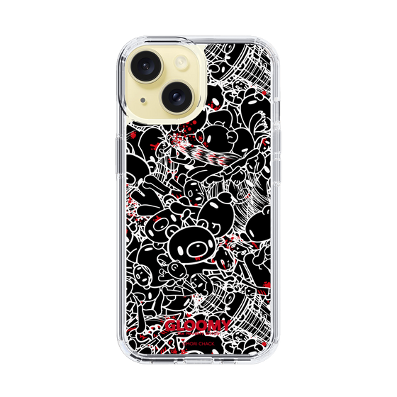 Slim Protection Case［ Gloomy - Pattern - Black ］