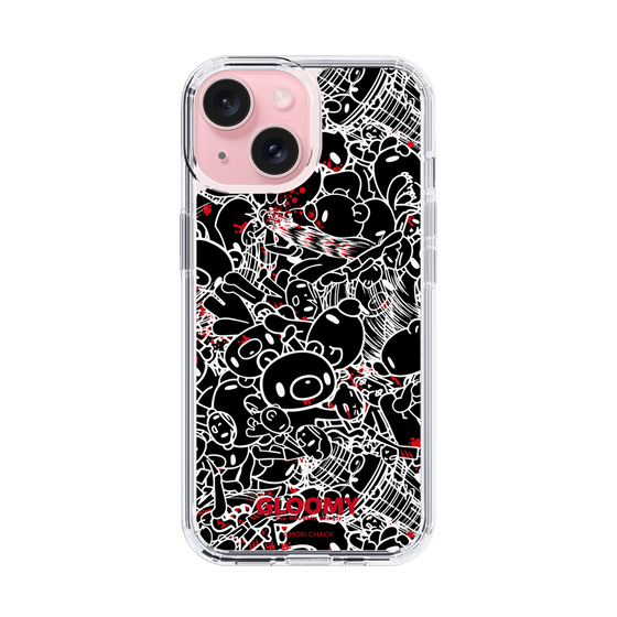 Slim Protection Case［ Gloomy - Pattern - Black ］