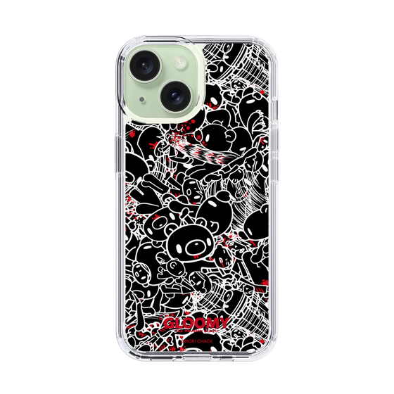 Slim Protection Case［ Gloomy - Pattern - Black ］