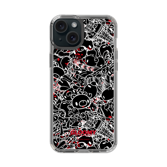 Slim Protection Case［ Gloomy - Pattern - Black ］