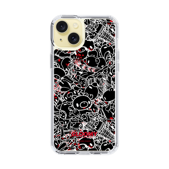 Slim Protection Case［ Gloomy - Pattern - Black ］
