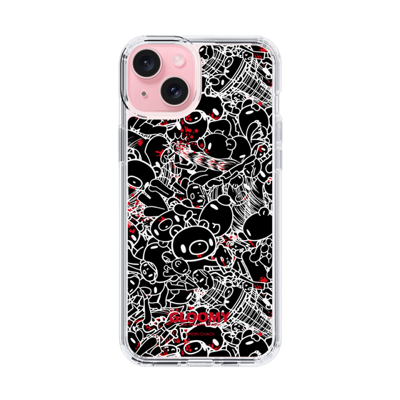 Slim Protection Case［ Gloomy - Pattern - Black ］