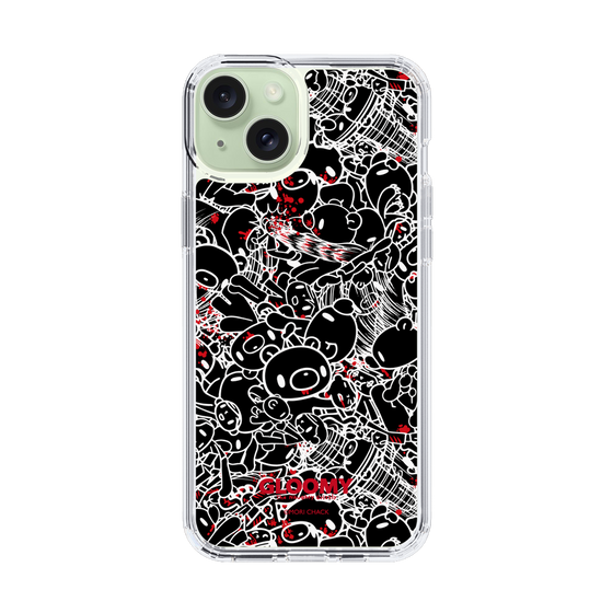 Slim Protection Case［ Gloomy - Pattern - Black ］