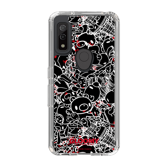 Slim Protection Case［ Gloomy - Pattern - Black ］