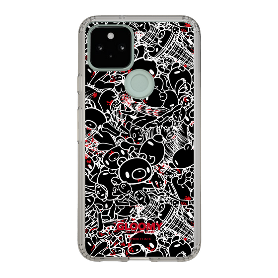 Slim Protection Case［ Gloomy - Pattern - Black ］