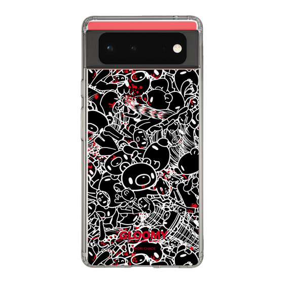 Slim Protection Case［ Gloomy - Pattern - Black ］