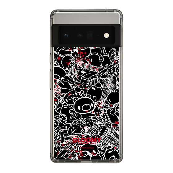 Slim Protection Case［ Gloomy - Pattern - Black ］