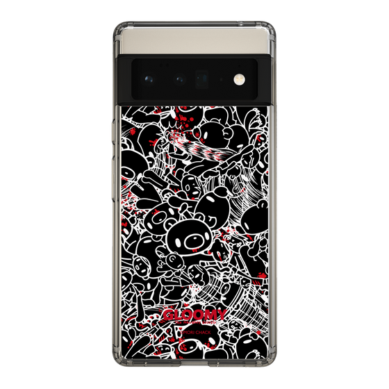 Slim Protection Case［ Gloomy - Pattern - Black ］