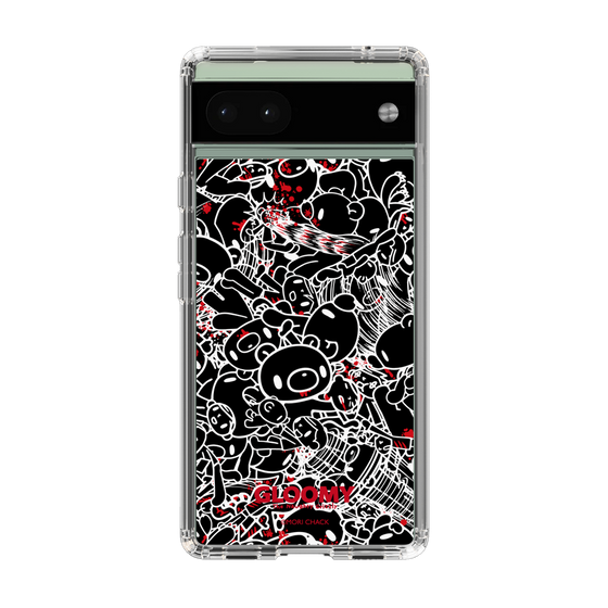 Slim Protection Case［ Gloomy - Pattern - Black ］