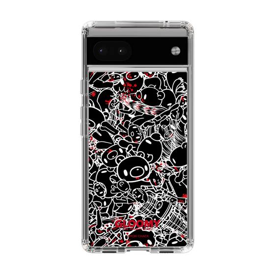 Slim Protection Case［ Gloomy - Pattern - Black ］