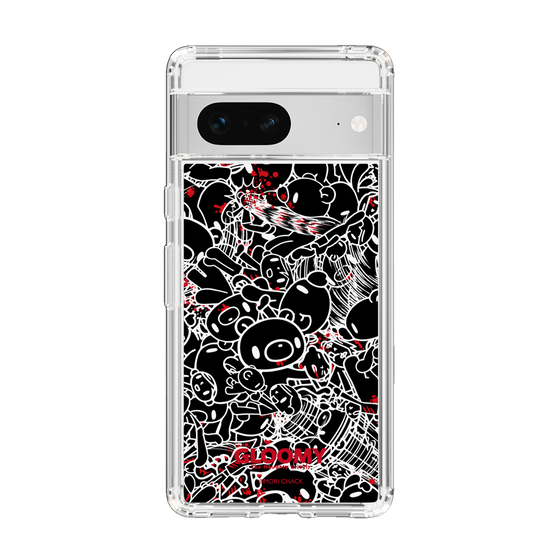 Slim Protection Case［ Gloomy - Pattern - Black ］