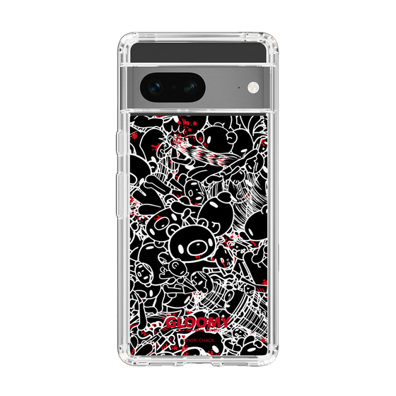 Slim Protection Case［ Gloomy - Pattern - Black ］