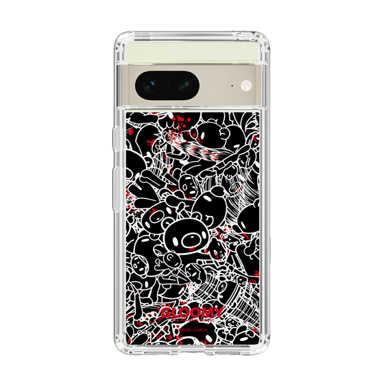 Slim Protection Case［ Gloomy - Pattern - Black ］