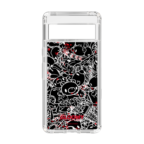 Slim Protection Case［ Gloomy - Pattern - Black ］