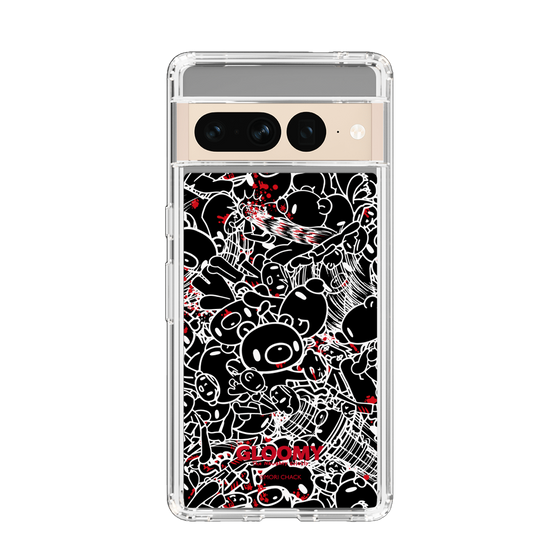 Slim Protection Case［ Gloomy - Pattern - Black ］