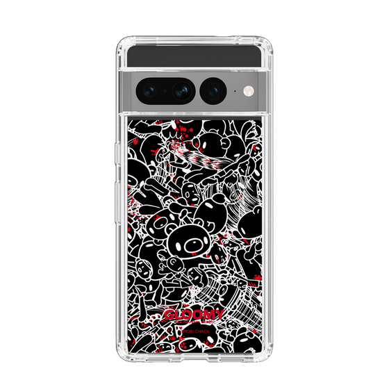 Slim Protection Case［ Gloomy - Pattern - Black ］