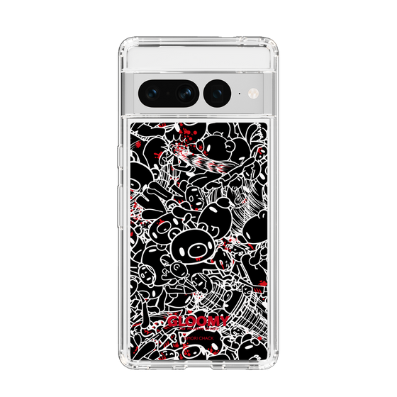 Slim Protection Case［ Gloomy - Pattern - Black ］