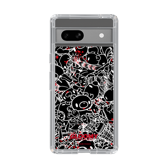 Slim Protection Case［ Gloomy - Pattern - Black ］