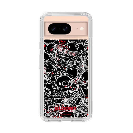 Slim Protection Case［ Gloomy - Pattern - Black ］