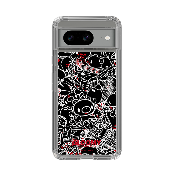 Slim Protection Case［ Gloomy - Pattern - Black ］