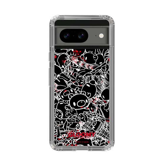 Slim Protection Case［ Gloomy - Pattern - Black ］