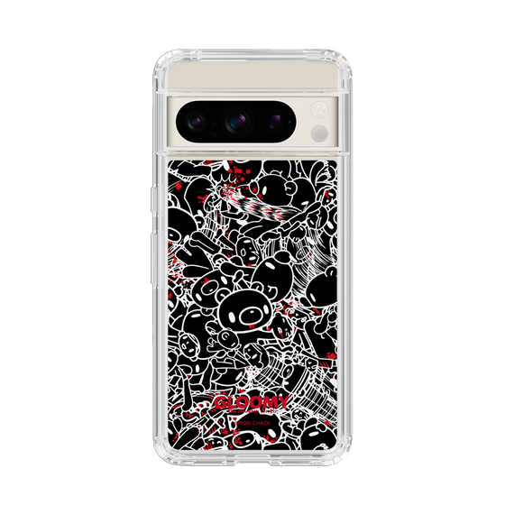 Slim Protection Case［ Gloomy - Pattern - Black ］