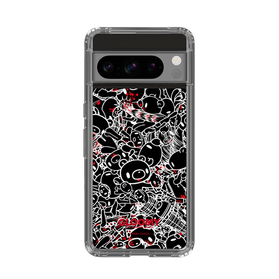 Slim Protection Case［ Gloomy - Pattern - Black ］