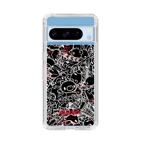 Slim Protection Case［ Gloomy - Pattern - Black ］