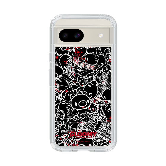 Slim Protection Case［ Gloomy - Pattern - Black ］