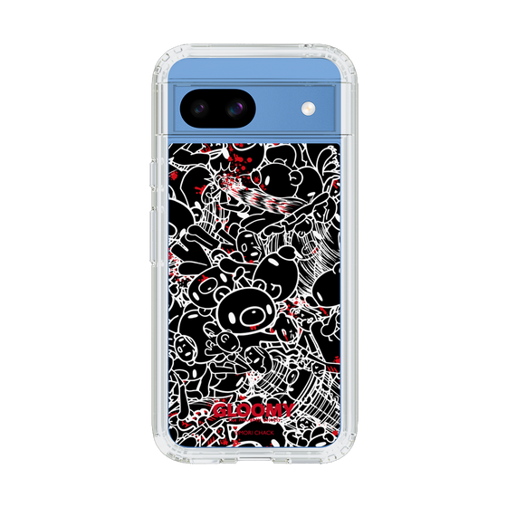 Slim Protection Case［ Gloomy - Pattern - Black ］