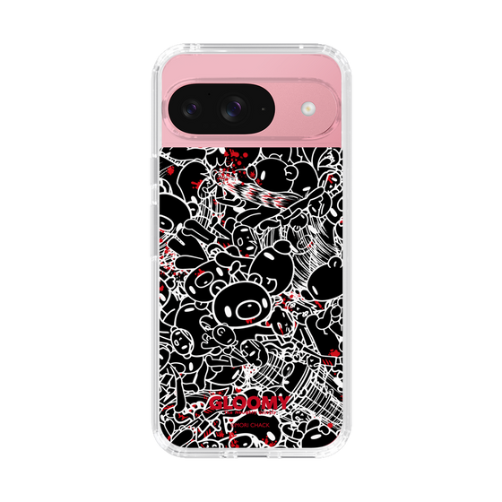 Slim Protection Case［ Gloomy - Pattern - Black ］