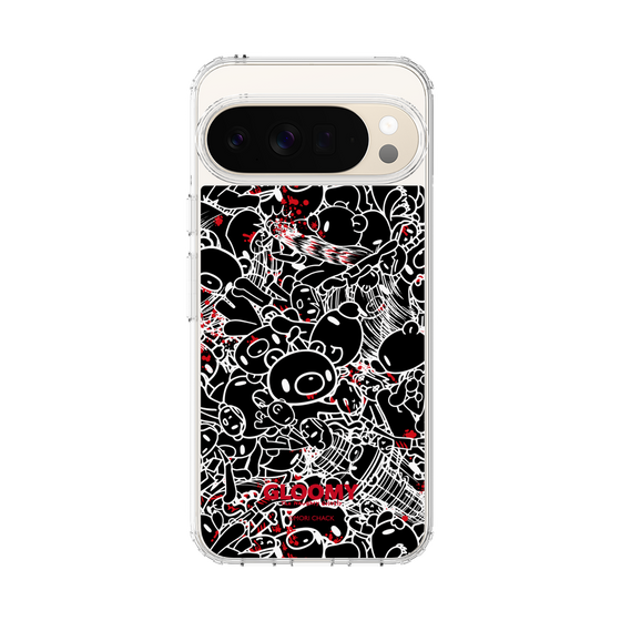 Slim Protection Case［ Gloomy - Pattern - Black ］