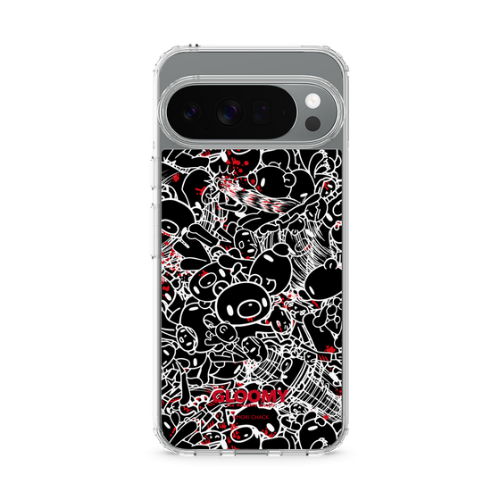 Slim Protection Case［ Gloomy - Pattern - Black ］