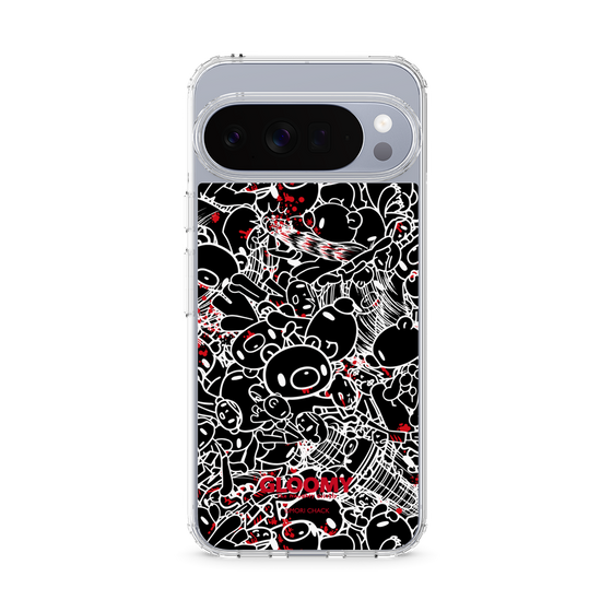 Slim Protection Case［ Gloomy - Pattern - Black ］