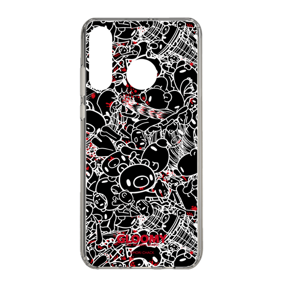 Slim Protection Case［ Gloomy - Pattern - Black ］