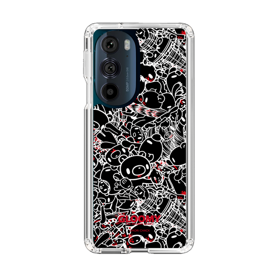 Slim Protection Case［ Gloomy - Pattern - Black ］