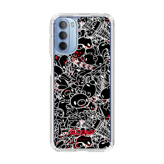 Slim Protection Case［ Gloomy - Pattern - Black ］